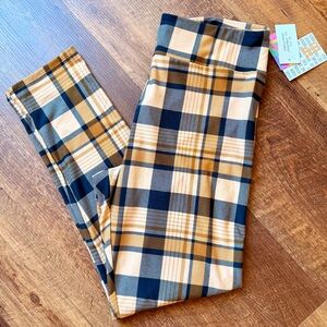 LuLaRoe Plaid Leggings